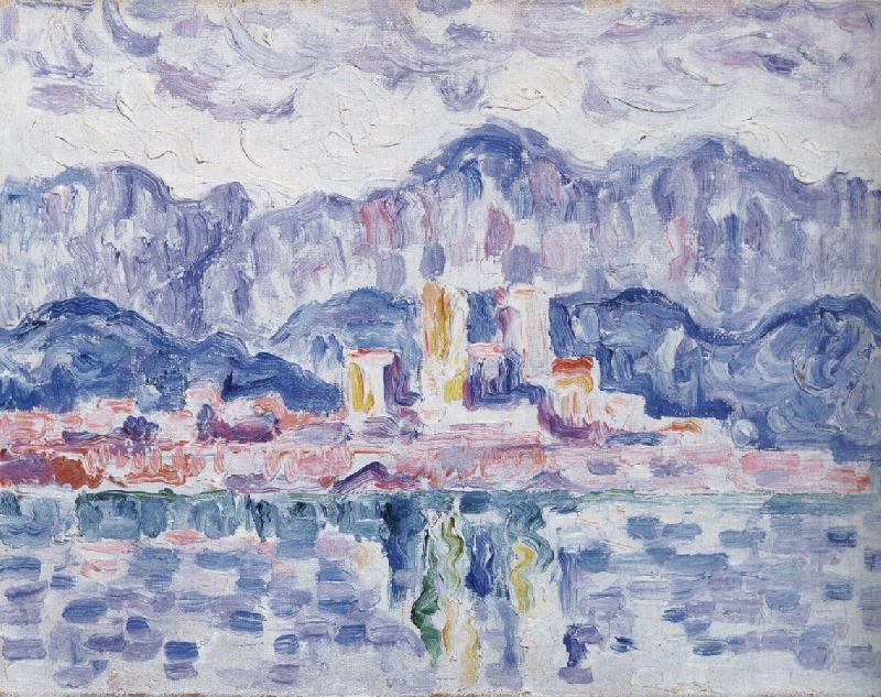 Paul Signac gray weather china oil painting image
